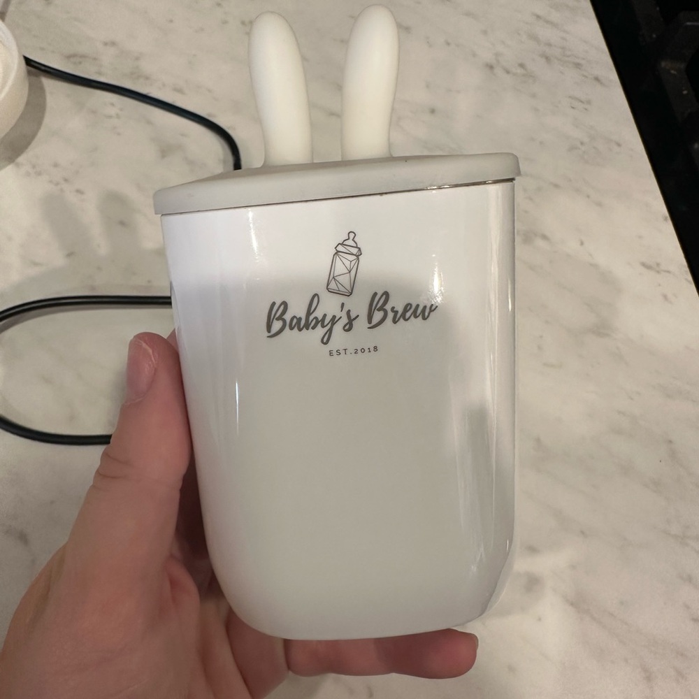 White Bottle Warmer